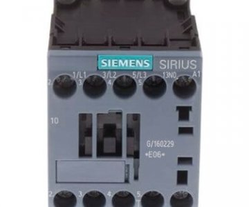 Siemens 3RT2016-1AP01 Üç Fazlı Sirius Kontaktör AC 230V Bobinli 