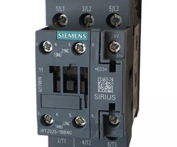 Sıemens 3Rt2025-1Bb40 Kontaktör 7.5Kw 24Vdc