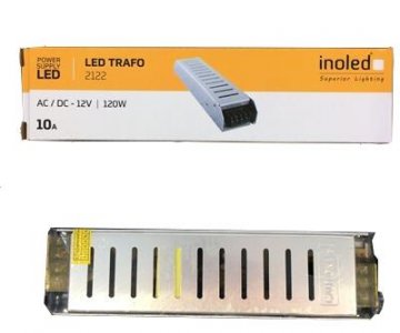 INOLED 2122 SLIM LED TRAFO 12V DC 120W 10 A