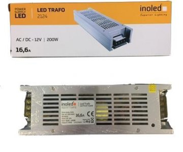 INOLED 2124 SLIM LED TRAFO 12V DC 16,6 A